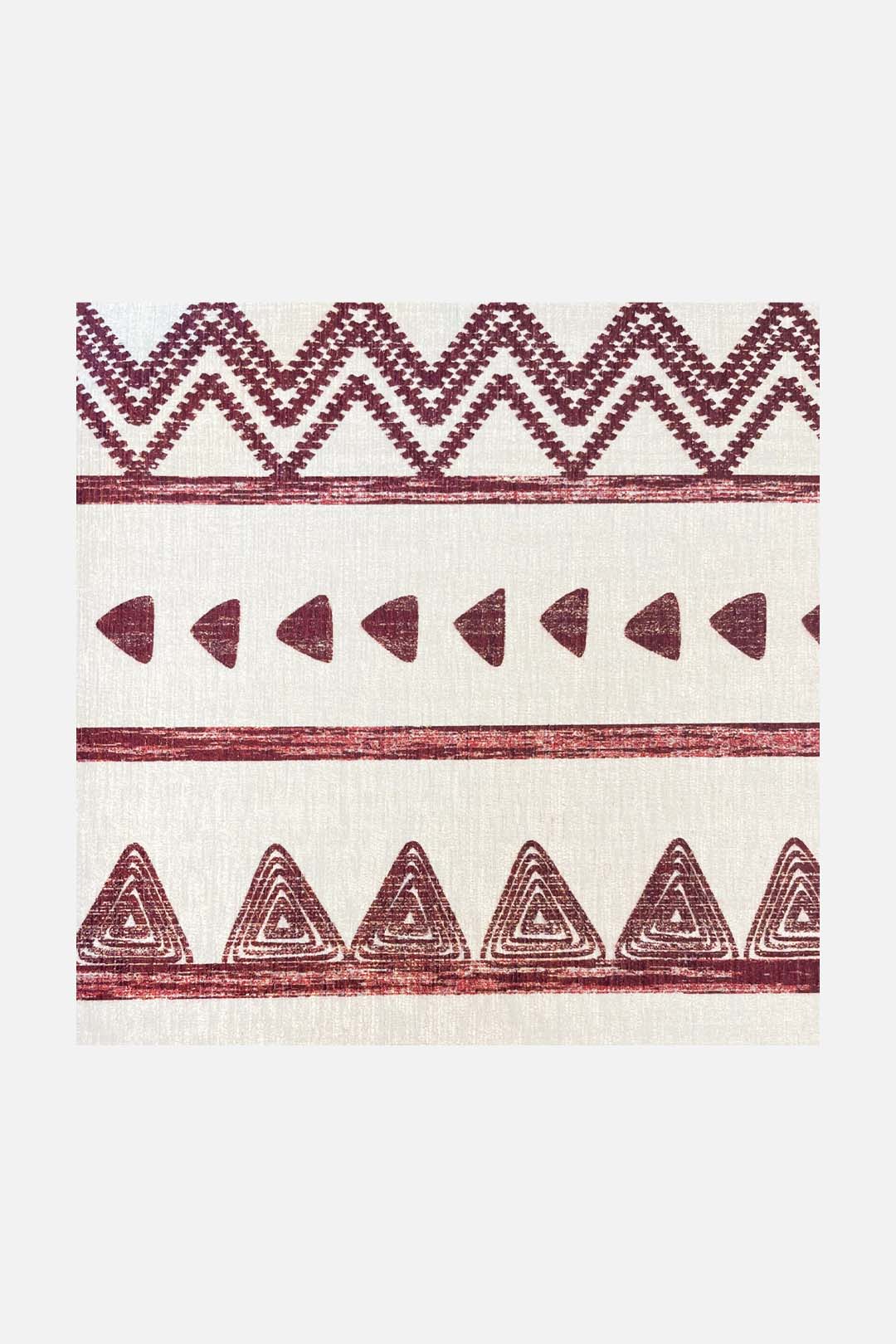 teppana-ikat-maroon-waschbarer-teppich-boho-marokkanisch image 3