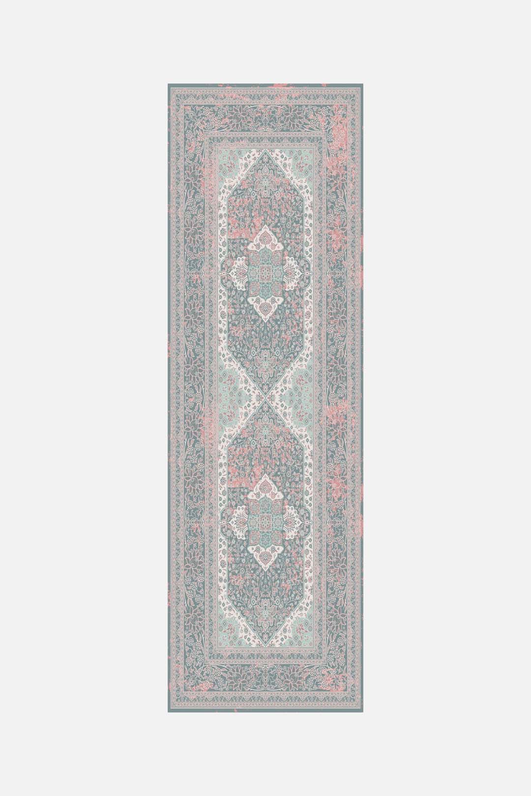 teppana-mahan-d-mmerung-teppich-waschbarer-indoor-teppich-in-grau-silber-persisc image 5
