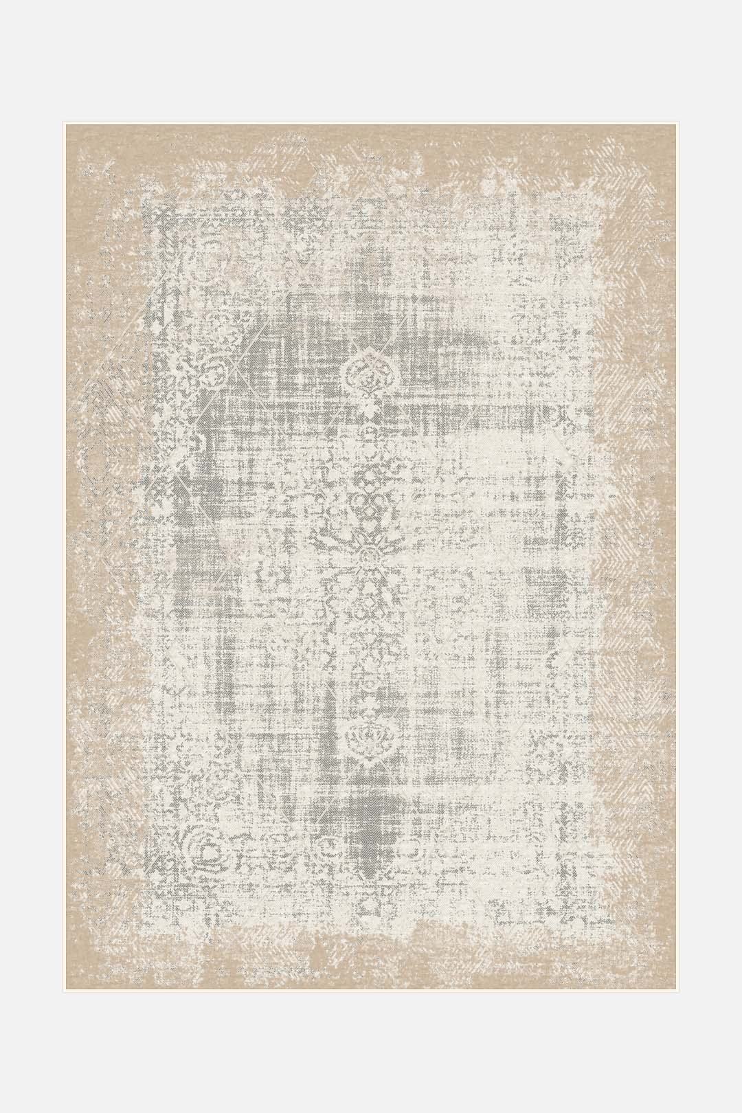 teppana-viola-sand-teppich-waschbarer-klassiker-beige-inkl-antirutschmatte-bests image 1