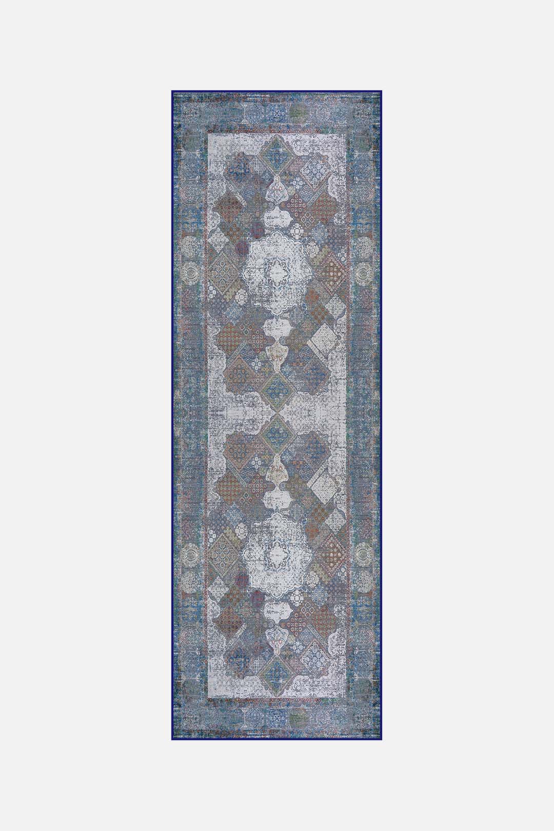 teppana-duva-teal-teppich-waschbarer-l-ufer-mit-rutschschutz image 5