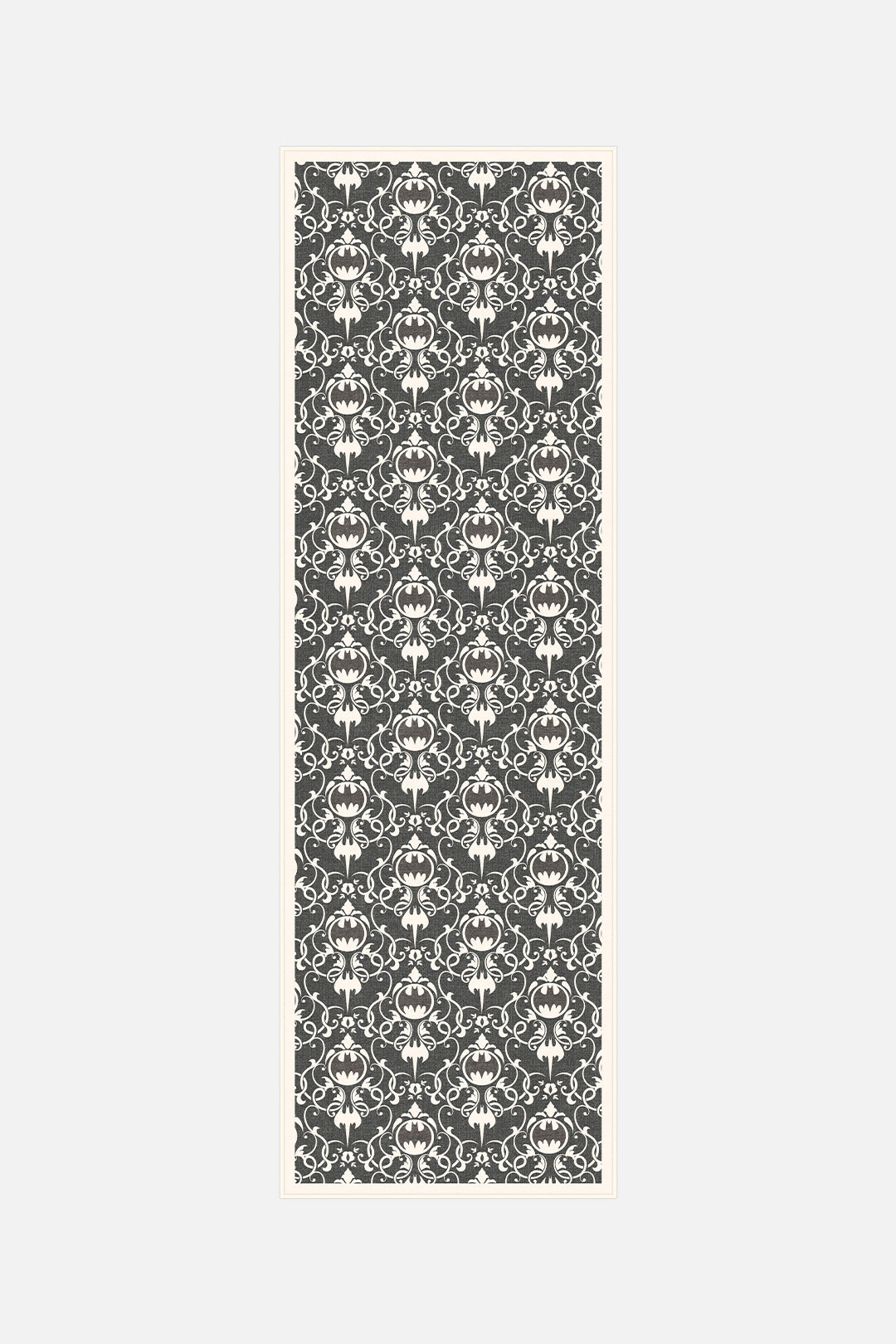 teppana-batman-damast-basalt-teppich-waschbarer-teppich-beige-natur-mit-grau-sil image 5