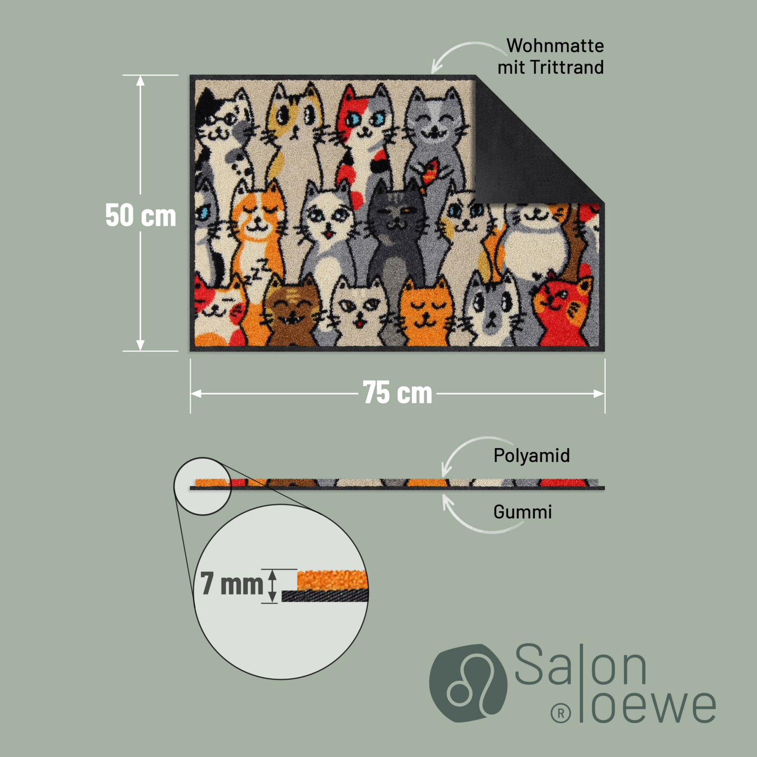 salonloewe-kitty-people-eingangsmatte-50-x-75-cm-waschbare-fu-matte-mit-bunten-k image 4