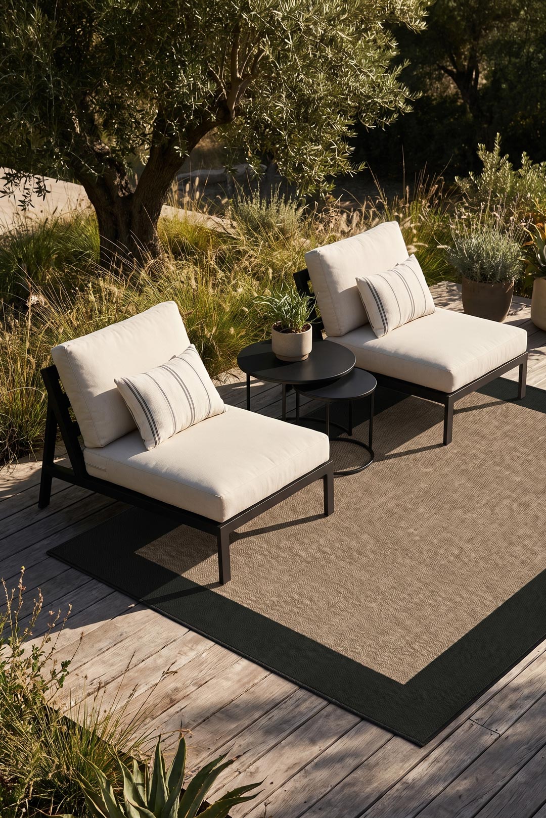 teppana-jute-haptik-alisa-espresso-waschbarer-teppich-im-boho-stil-50-rabatt image 6