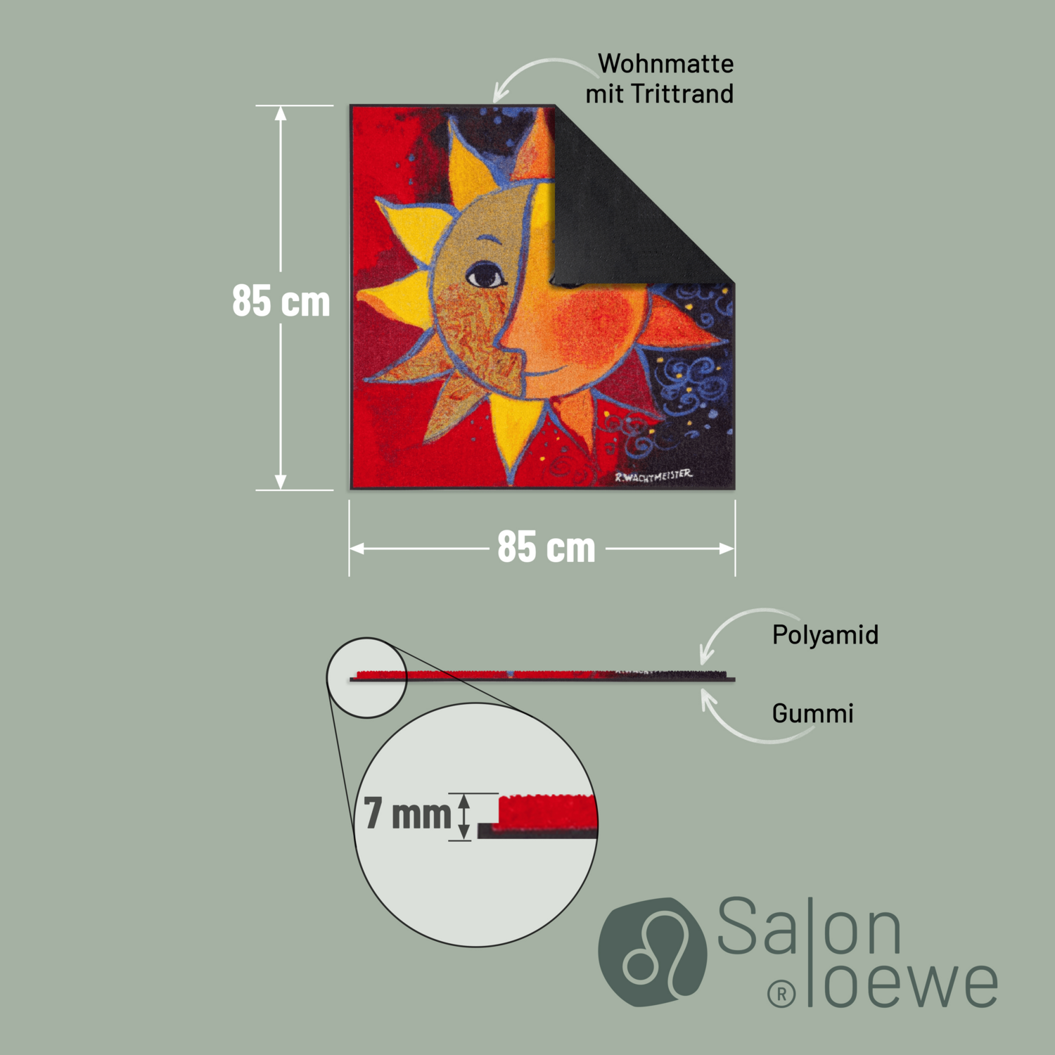 salonloewe-sole-nuovo-fu-matte-halbrund-85-x-85-cm-polyamid-rutschfest-waschbar image 4