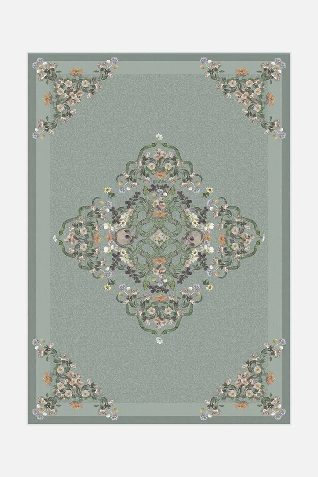 teppana-harry-potter-schlangen-salbei-teppich-waschbarer-kinderteppich-gr-n-klas image 1