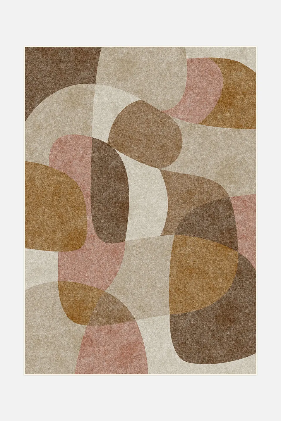 teppana-luna-altrosa-waschbarer-teppich-indoor-inkl-rutschfester-matte image 1