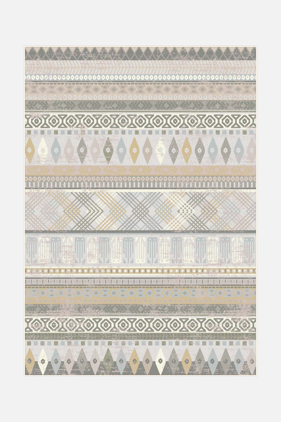 teppana-mila-sahara-teppich-waschbarer-vintageteppich-im-boho-marokkanischen-sti image 1