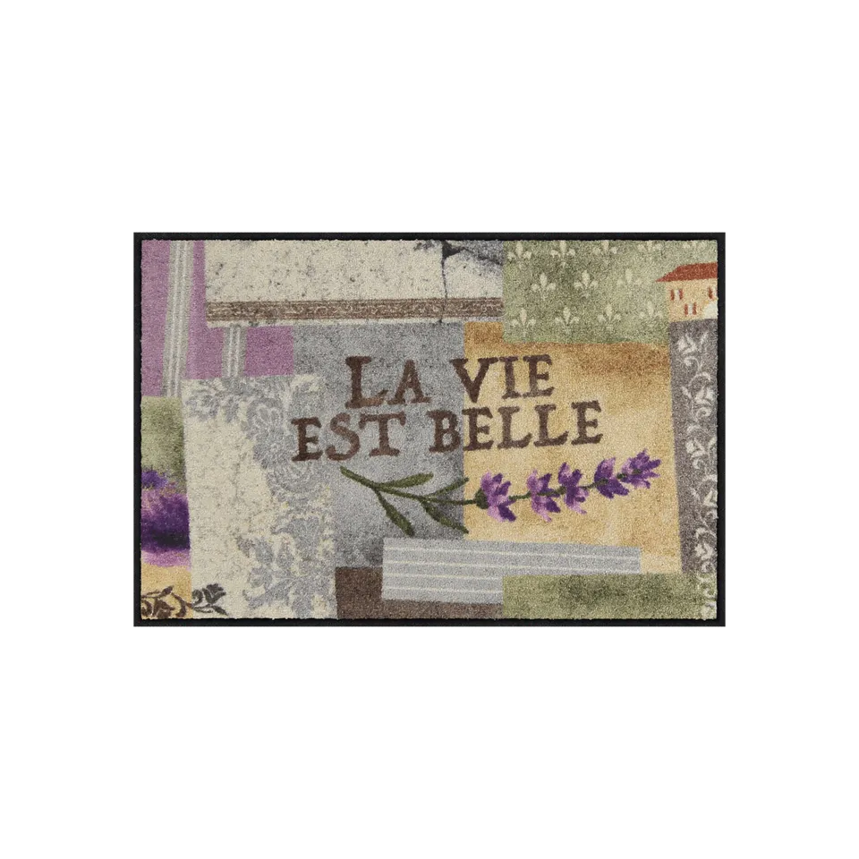 salonloewe-la-vie-est-belle-l-ufer-50-x-75-cm-florale-fu-matte-waschbar-rutschfe image 1