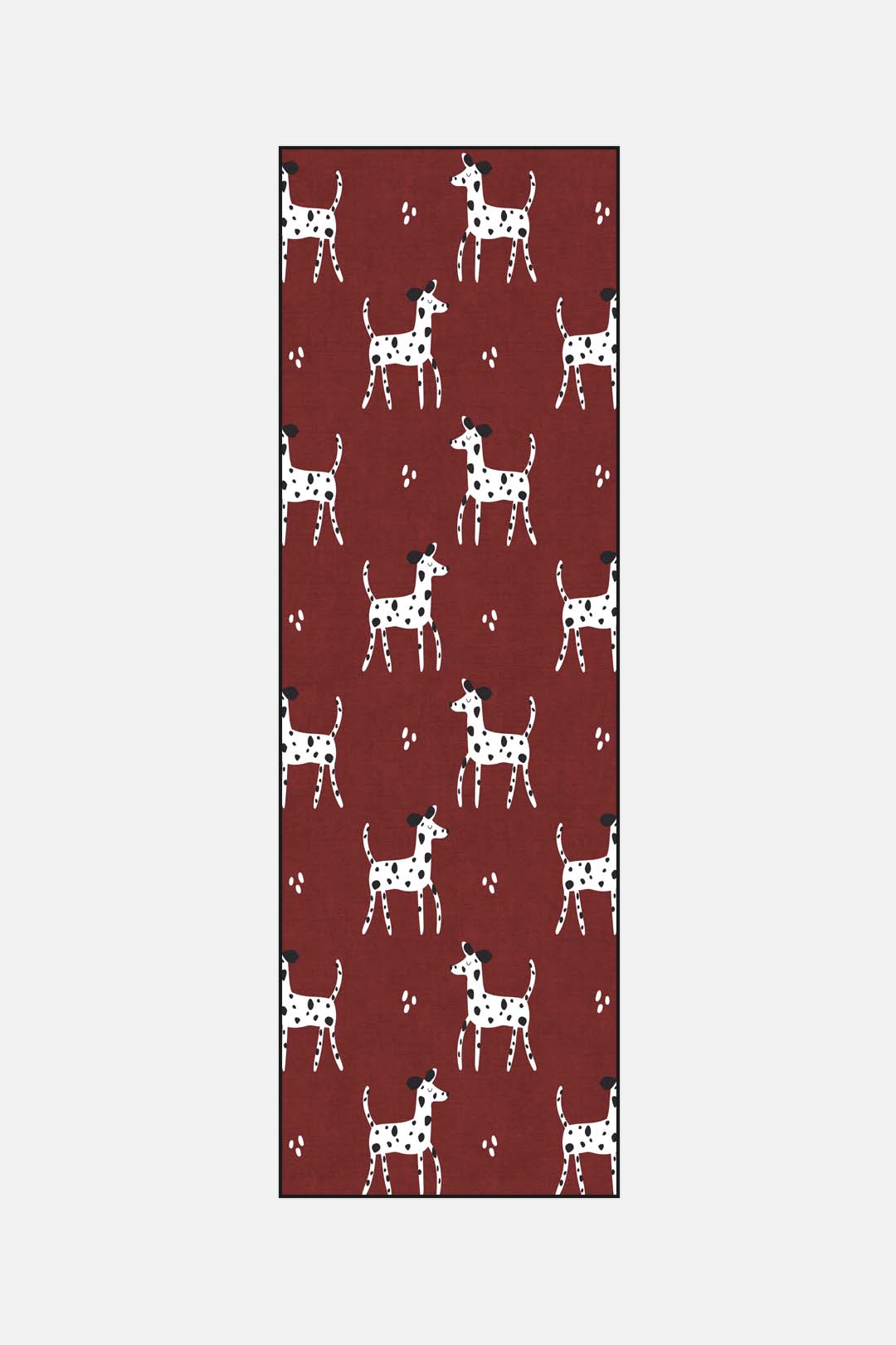 teppana-dalmatiner-rot-teppich-waschbarer-kinderteppich-mit-weicher-haptik-rutsc image 5