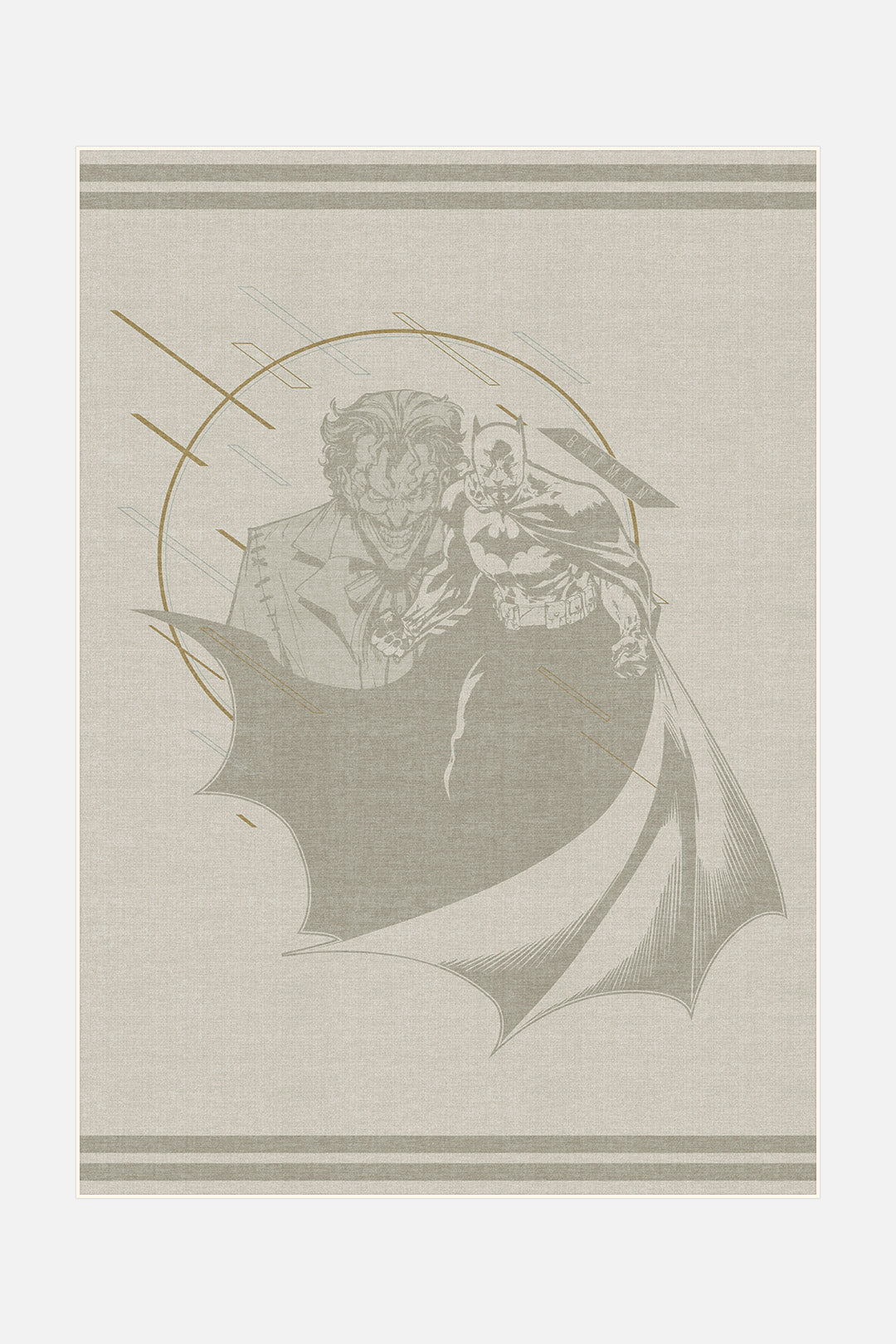 teppana-batman-schatten-beige-teppich-waschbar image 1