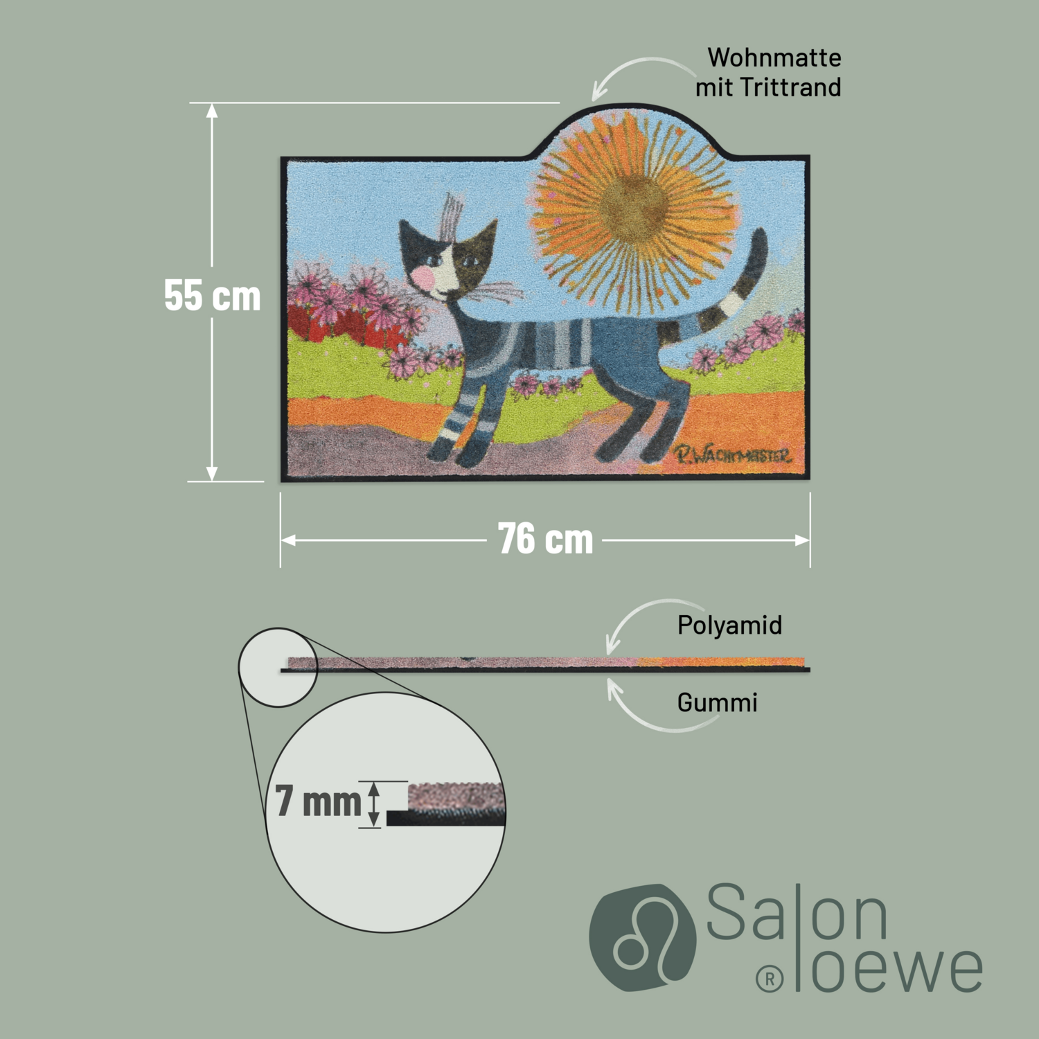 salonloewe-good-morning-leo-matte-55-x-76-cm-waschbare-fu-matte-mit-l-wenmotiv image 4