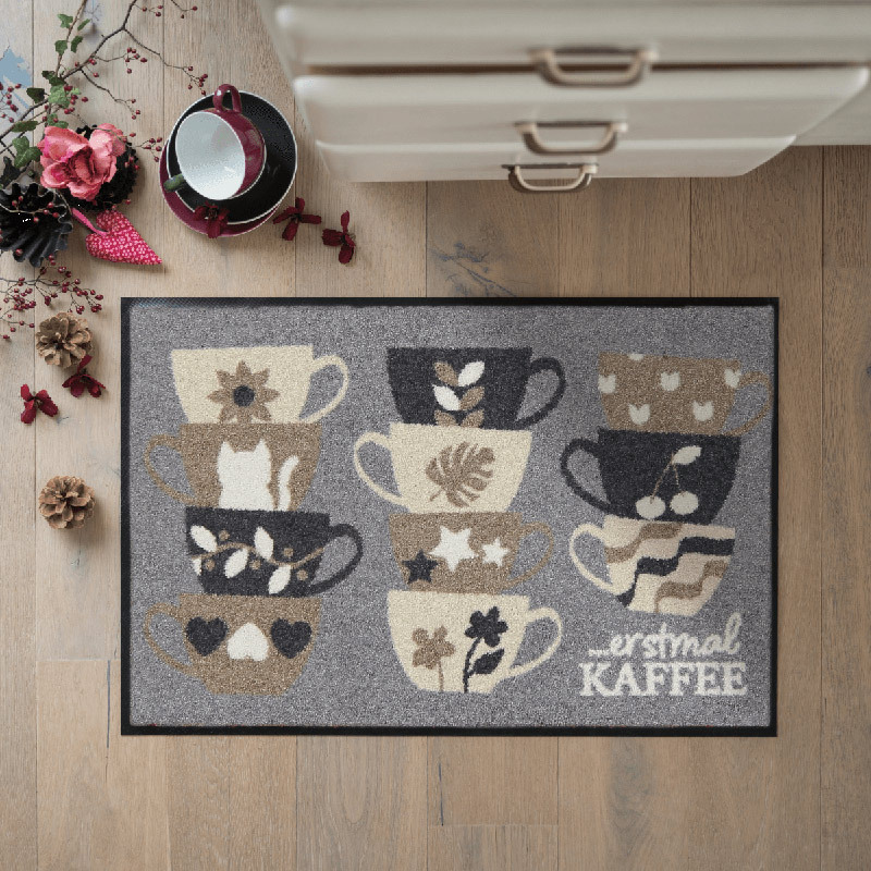 salonloewe-erstmal-kaffee-eingangsmatte-50-x-75-cm-braun-beige-waschbare-fu-matt image 2