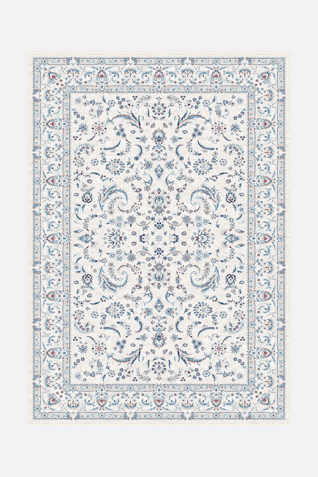 teppana-kantiss-blau-floraler-waschbarer-teppich image 1