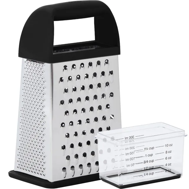 gorilla-grip-box-grater-4-in-1-reibe-edelstahl image 1