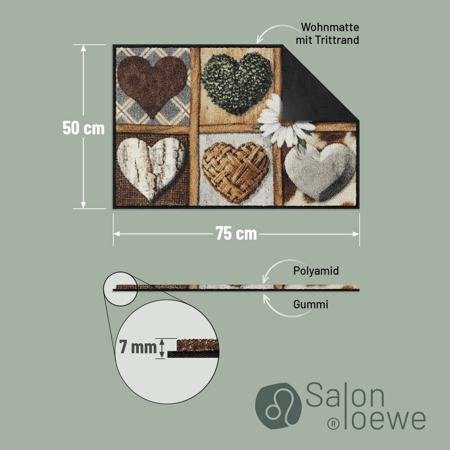salonloewe-nature-love-eingangsmatte-50-x-75-cm-nat-rliches-design-rutschfest-wa image 3