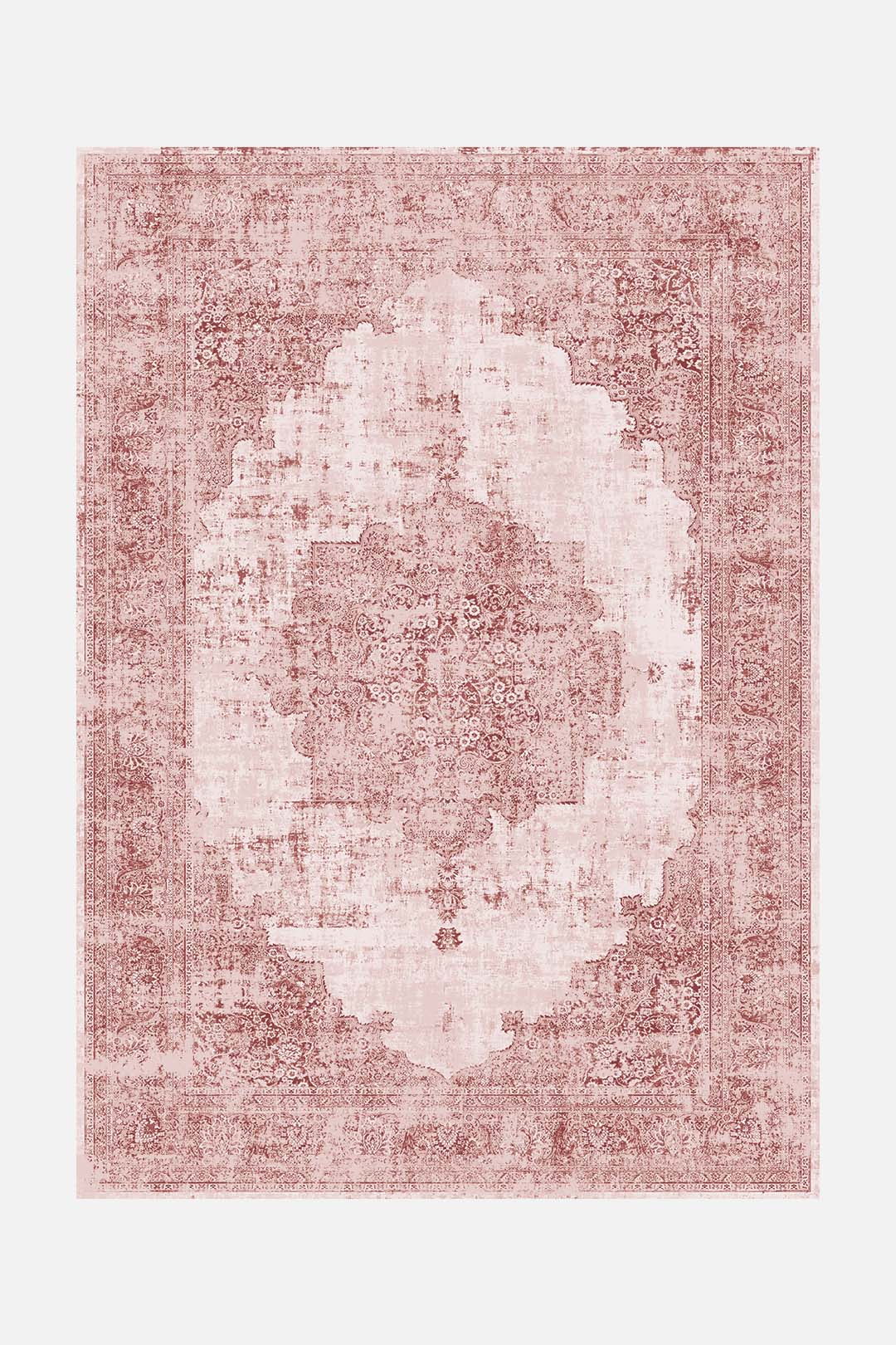 teppana-helia-granat-teppich-waschbarer-boho-teppich-120x170-cm-granatrot-inkl-a image 1
