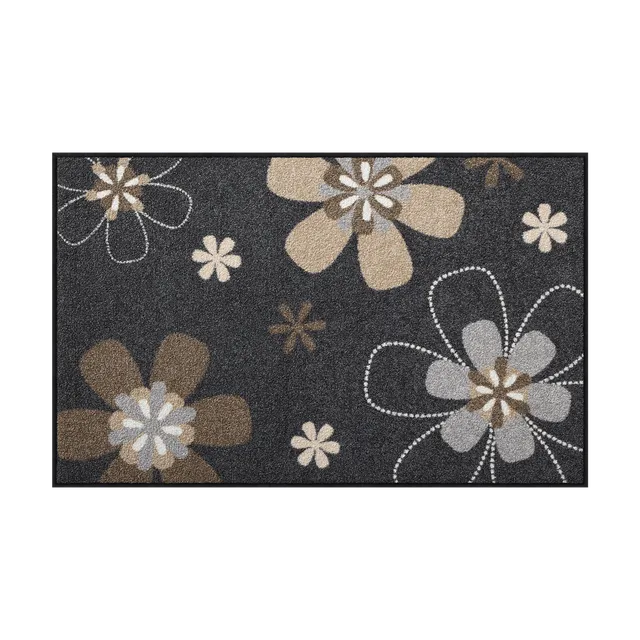 salonloewe-florentina-teppich-75-x-120-cm-floraler-teppich-in-braun-beige-made-i image 1