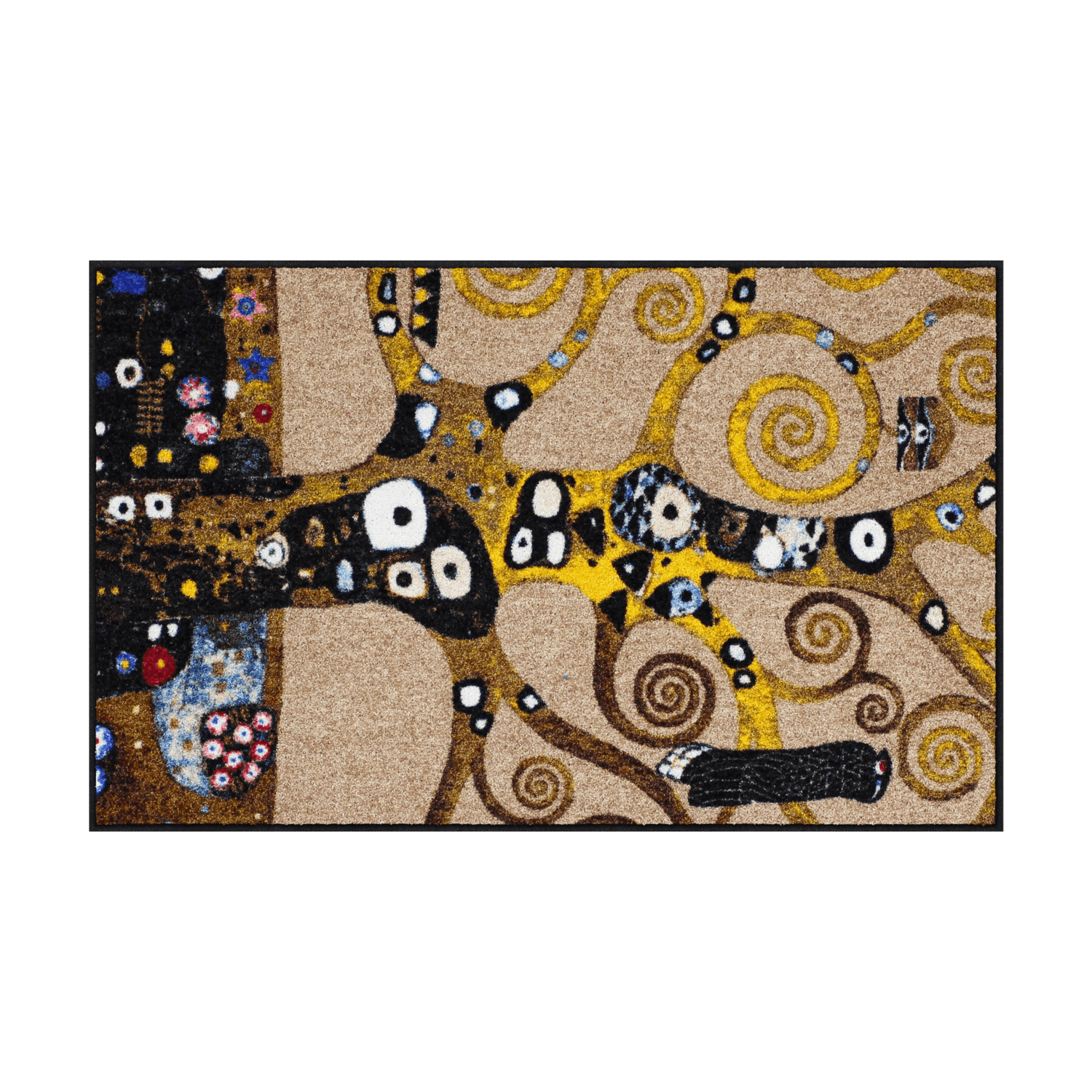 salonloewe-klimt-lebensbaum-l-ufer-75-x-120-cm-kunstmotiv-waschbar-rutschfest-ma image 1