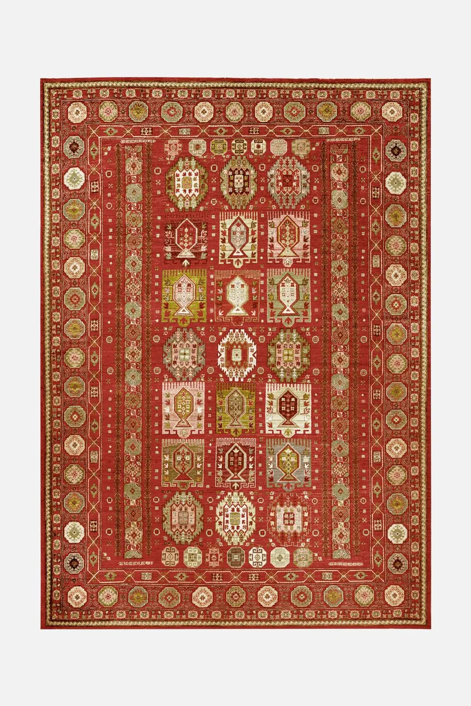teppana-soraya-rubin-teppich-waschbarer-marokko-teppich image 1