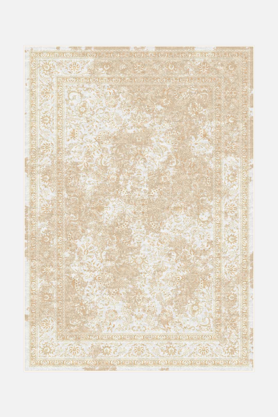 teppana-manu-beige-teppich-waschbarer-boho-teppich-in-beige-natur-inkl-rutschfes image 1