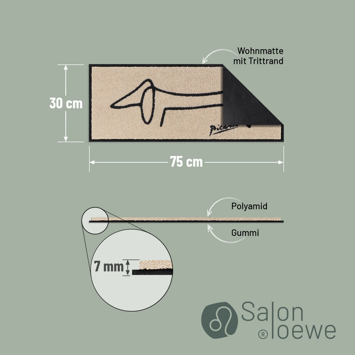 salonloewe-picassos-dackel-minimatte-30-x-75-cm image 3