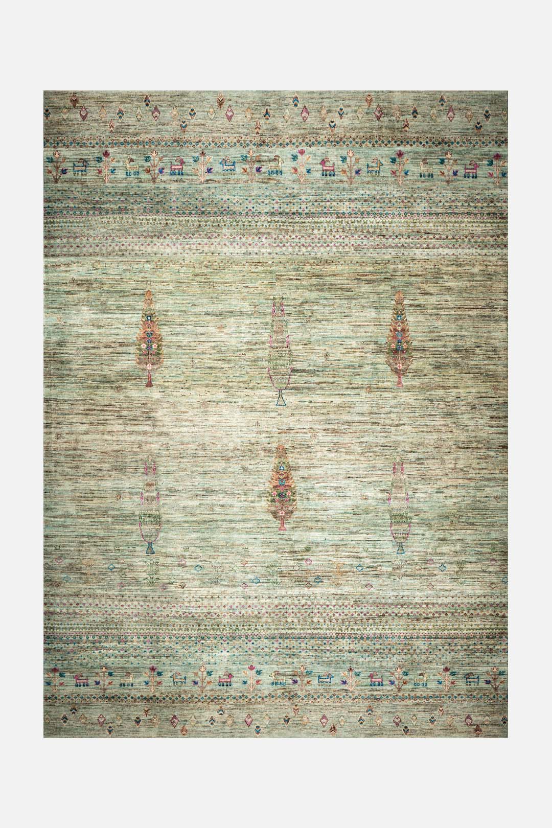 teppana-dayita-avo-teppich-waschbarer-indoor-teppich-blau-gr-n-gr-n-marokkanisch image 1