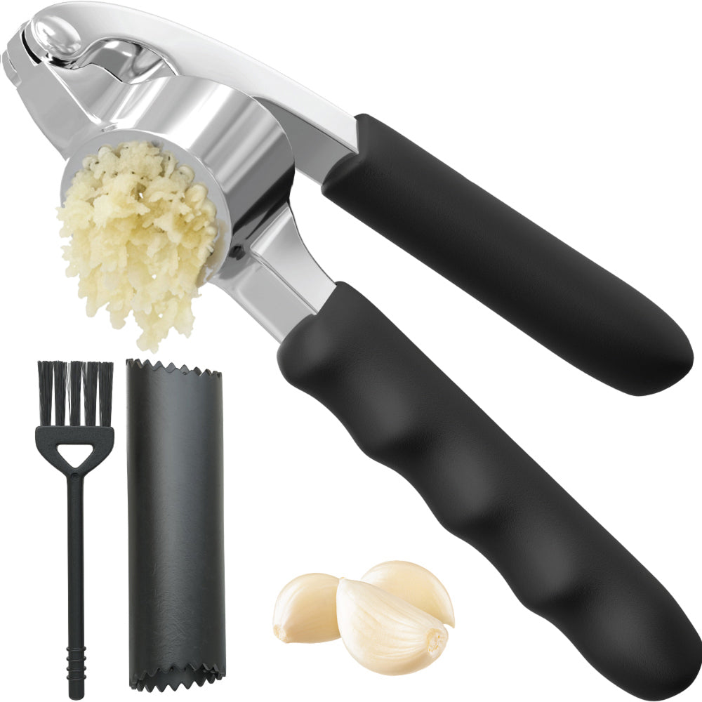 gorilla-grip-garlic-press-and-peel-set-knoblauchpresse-set image 1