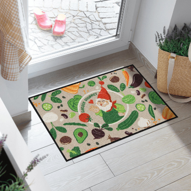 salonloewe-garden-gourmet-eingangsmatte-50-x-75-cm-gartenzwerg-motiv-f-r-k-che-u image 2