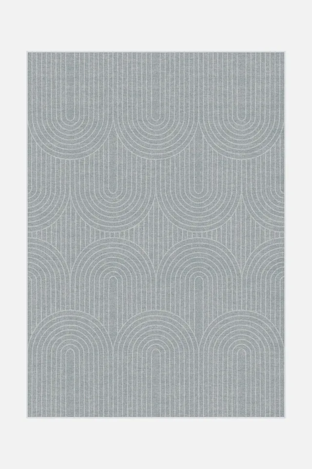 teppana-woge-grau-teppich-waschbarer-teppich-mit-geometrischem-muster-in-grau-si image 1