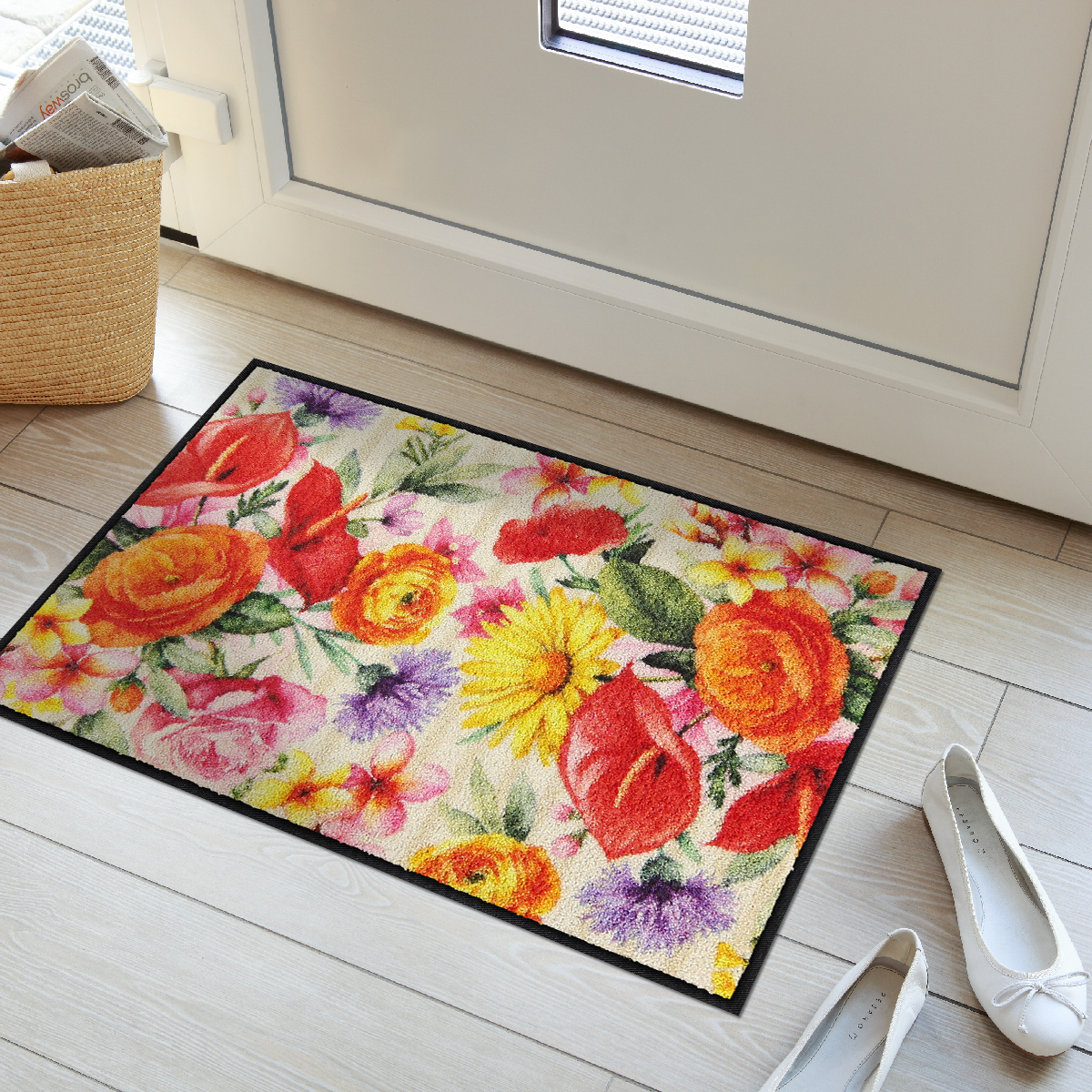 salonloewe-garden-of-senses-eingangsmatte-50-x-75-cm-blumenmotiv-made-in-germany image 2
