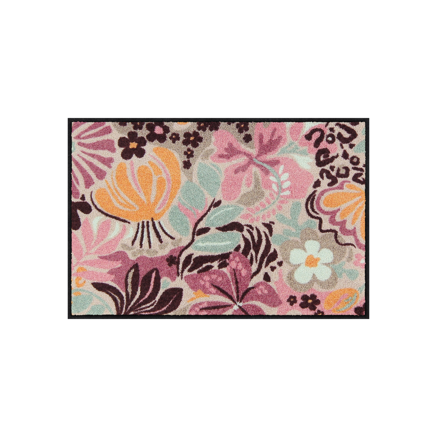 salonloewe-mingled-flowers-eingangsmatte-50-x-75-cm-waschbare-schmutzfangmatte-m image 1
