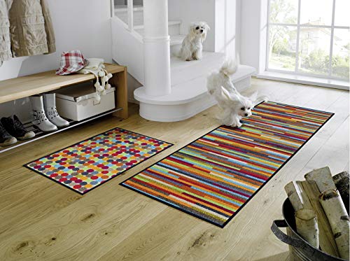 wash-dry-fu-matte-mikado-dots-50x75-cm-waschbare-sauberlaufmatte-f-r-innen-und-b image 8