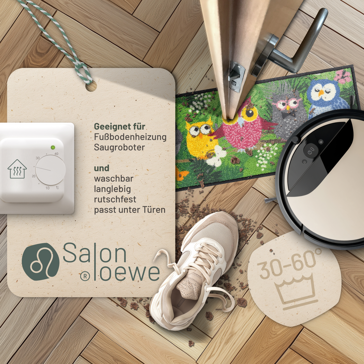 salonloewe-dschungeleulen-eingangsmatte-30-x-100-cm-eulenmotiv-waschbar-rutschfe image 3