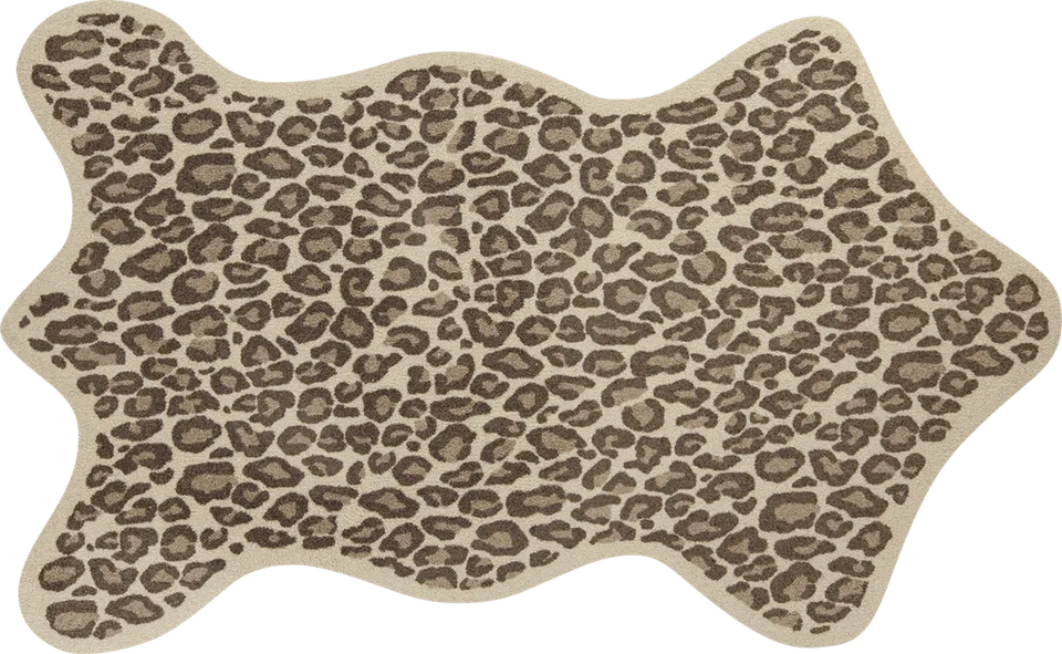 salonloewe-leo-look-shape-teppich-115-x-175-cm-leopardenmuster-modern-wohnzimmer image 1