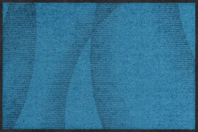 salonloewe-dune-teppich-50-x-75-cm-in-aquamarin-waschbare-kurzflor-matte-f-r-flu image 1