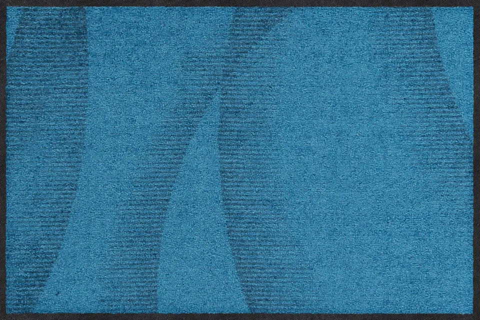 salonloewe-dune-teppich-50-x-75-cm-in-aquamarin-waschbare-kurzflor-matte-f-r-flu image 1
