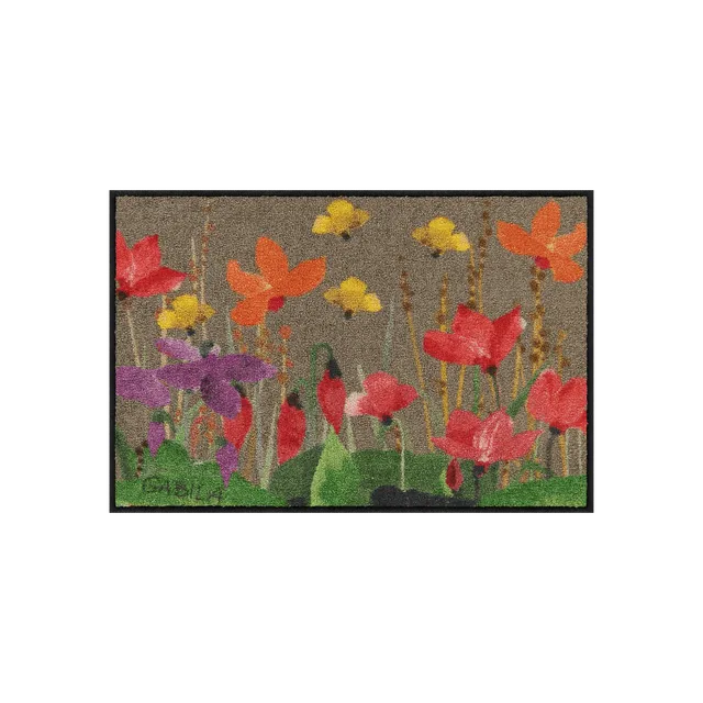 salonloewe-ciclamini-l-ufer-50-x-75-cm-waschbare-fu-matte-mit-floralem-bl-tendes image 1