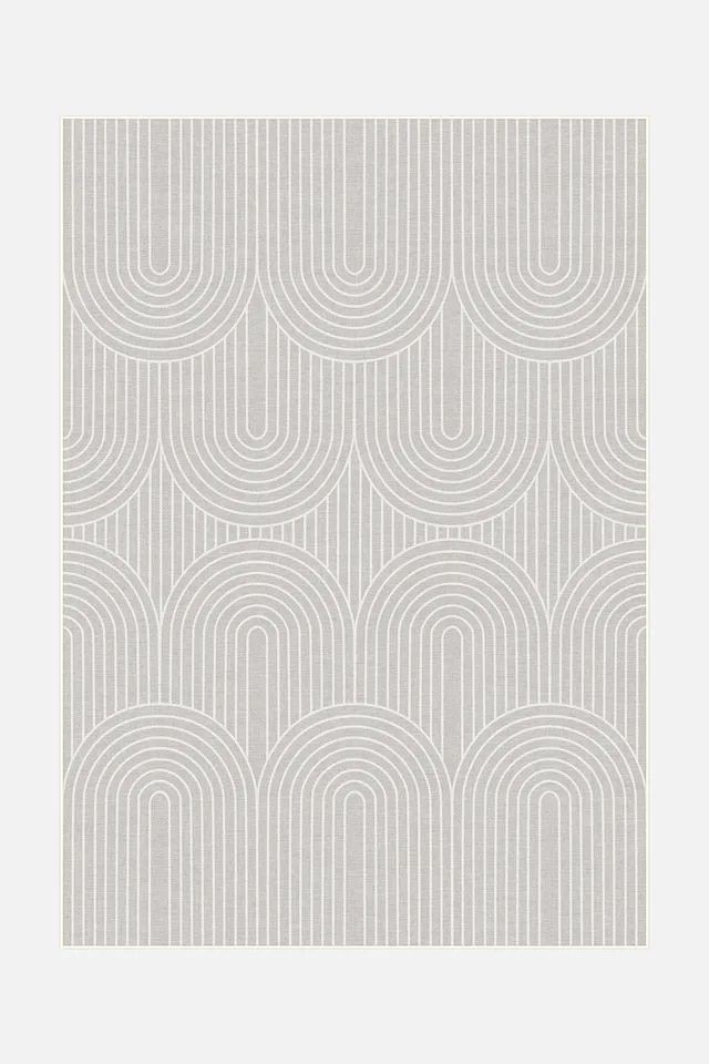 teppana-woge-greige-waschbarer-teppich-beige-geometrisch image 1