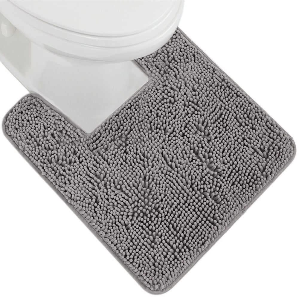 gorilla-grip-chenille-bath-rug-contour-wc-vorleger image 2
