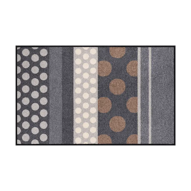 salonloewe-glamour-dots-grau-teppich-75-x-120-cm-waschbarer-fu-matten-teppich-mi image 1