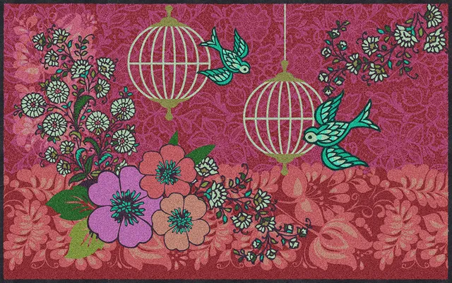 salonloewe-swallows-teppich-75-x-120-cm-schwalbenmuster-modern-wohnzimmer image 1