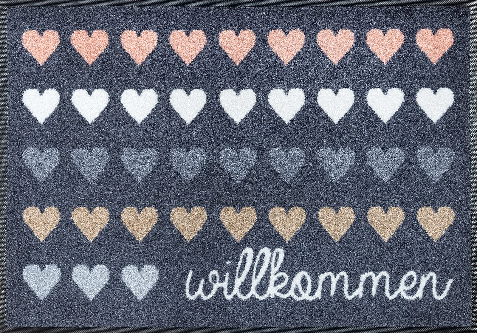 wash-dry-fu-matte-willkommen-herzen-50x75-cm image 1