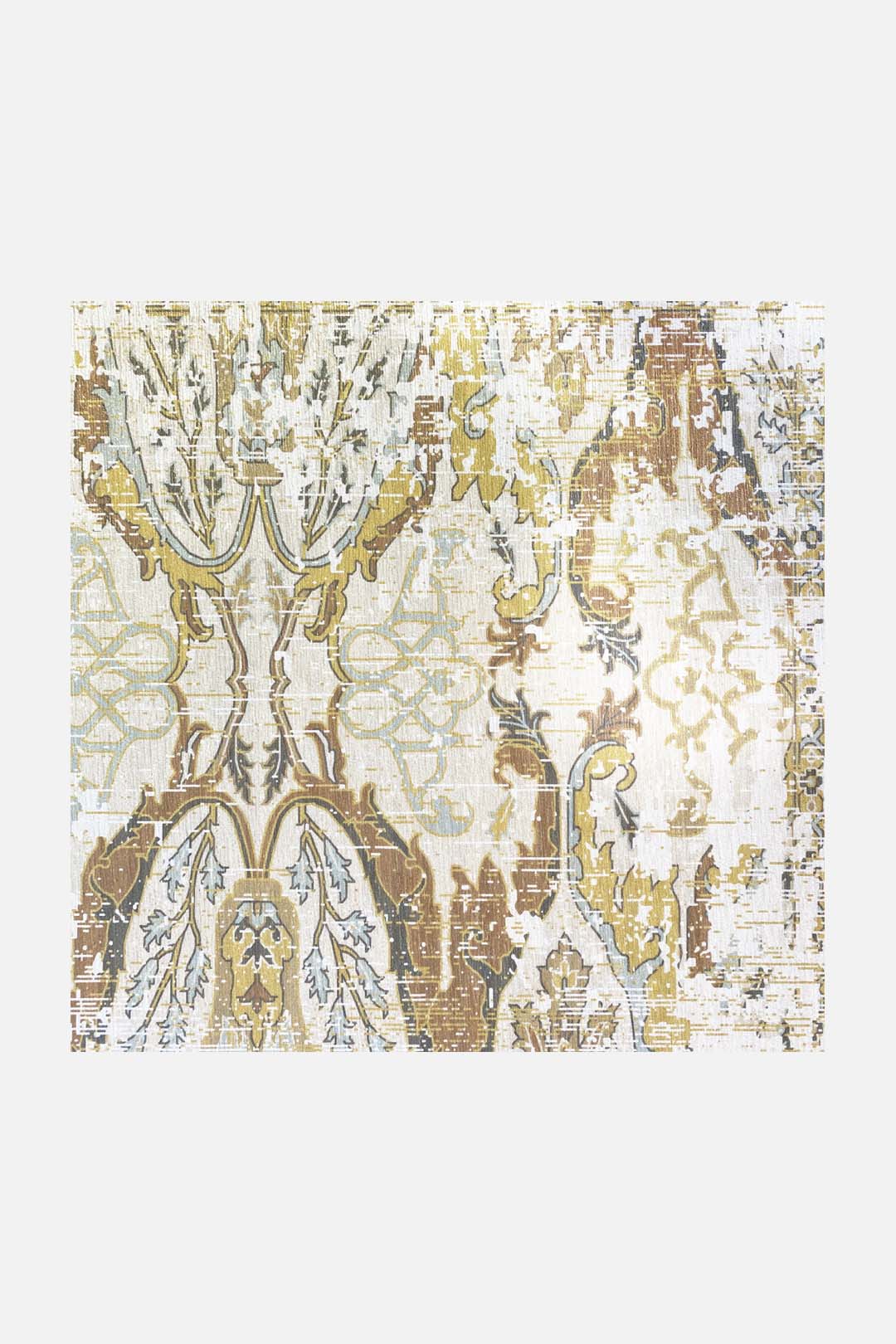 teppana-mona-oliv-teppich-waschbarer-teppich-im-boho-design-mit-oliv-und-blaut-n image 7