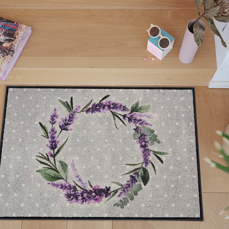 salonloewe-lavender-wreath-eingangsmatte-50-x-75-cm image 2