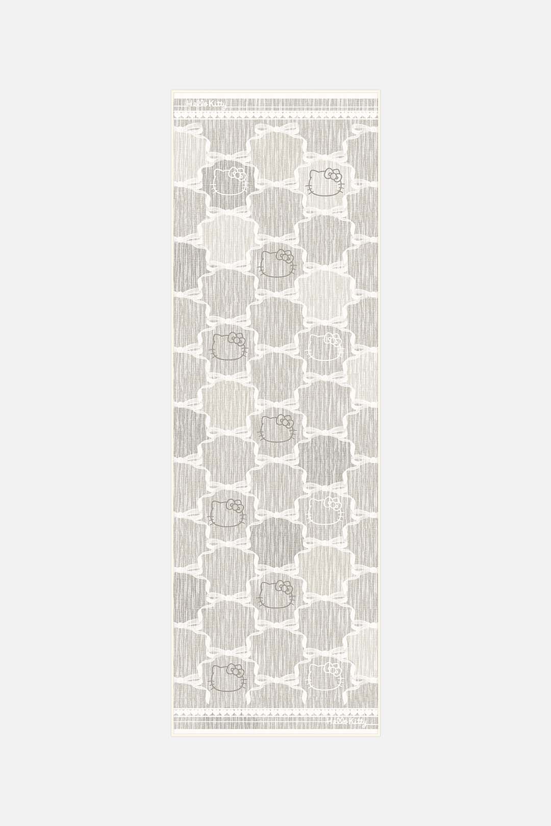 teppana-hello-kitty-trellis-taupe-teppich-waschbar-inkl-rutschfester-matte-kinde image 5