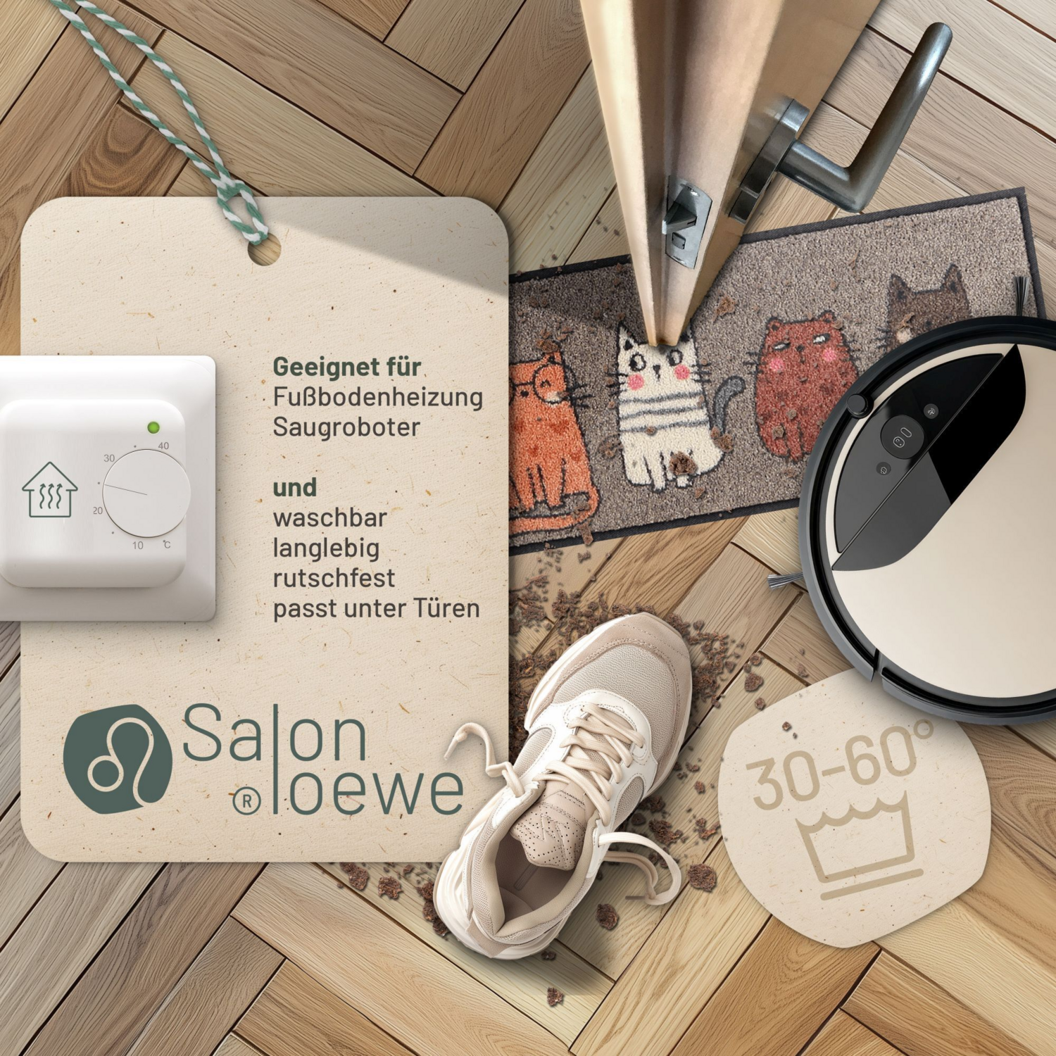 salonloewe-chiara-s-company-eingangsmatte-30-x-100-cm-florale-fu-matte image 2