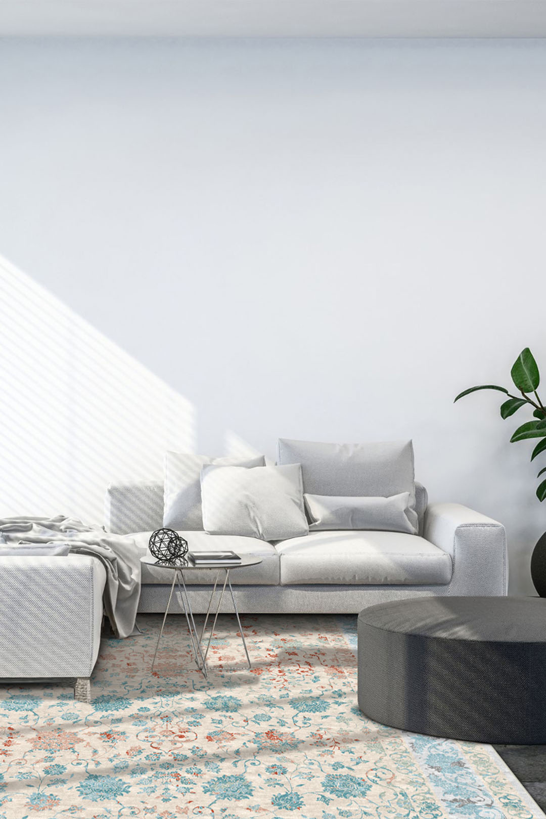 teppana-sofia-koralle-teppich-vibrant-radiance-kollektion-waschbar-inkl-rutschfe image 4
