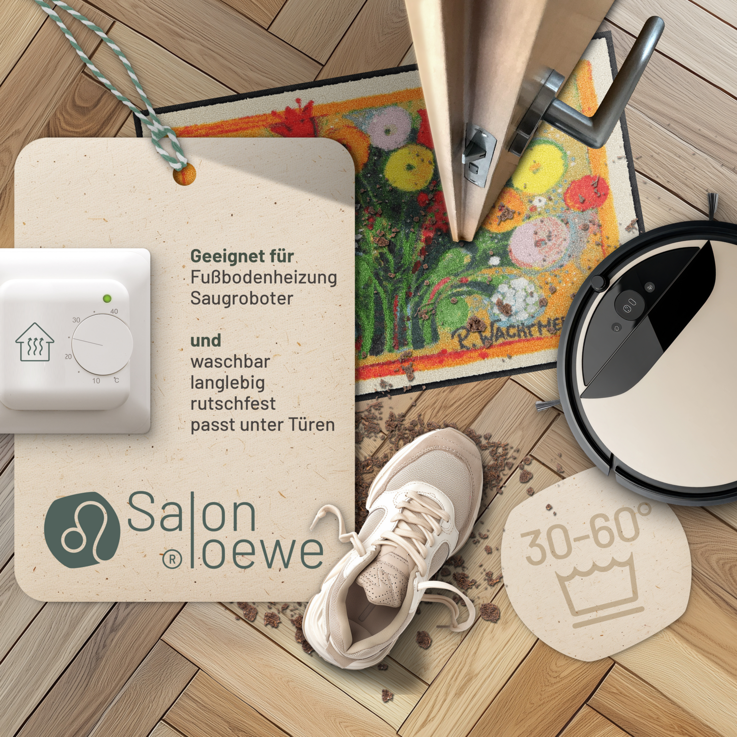 salonloewe-primavera-eingangsmatte-50-x-75-cm-waschbare-schmutzfangmatte-mit-blu image 3
