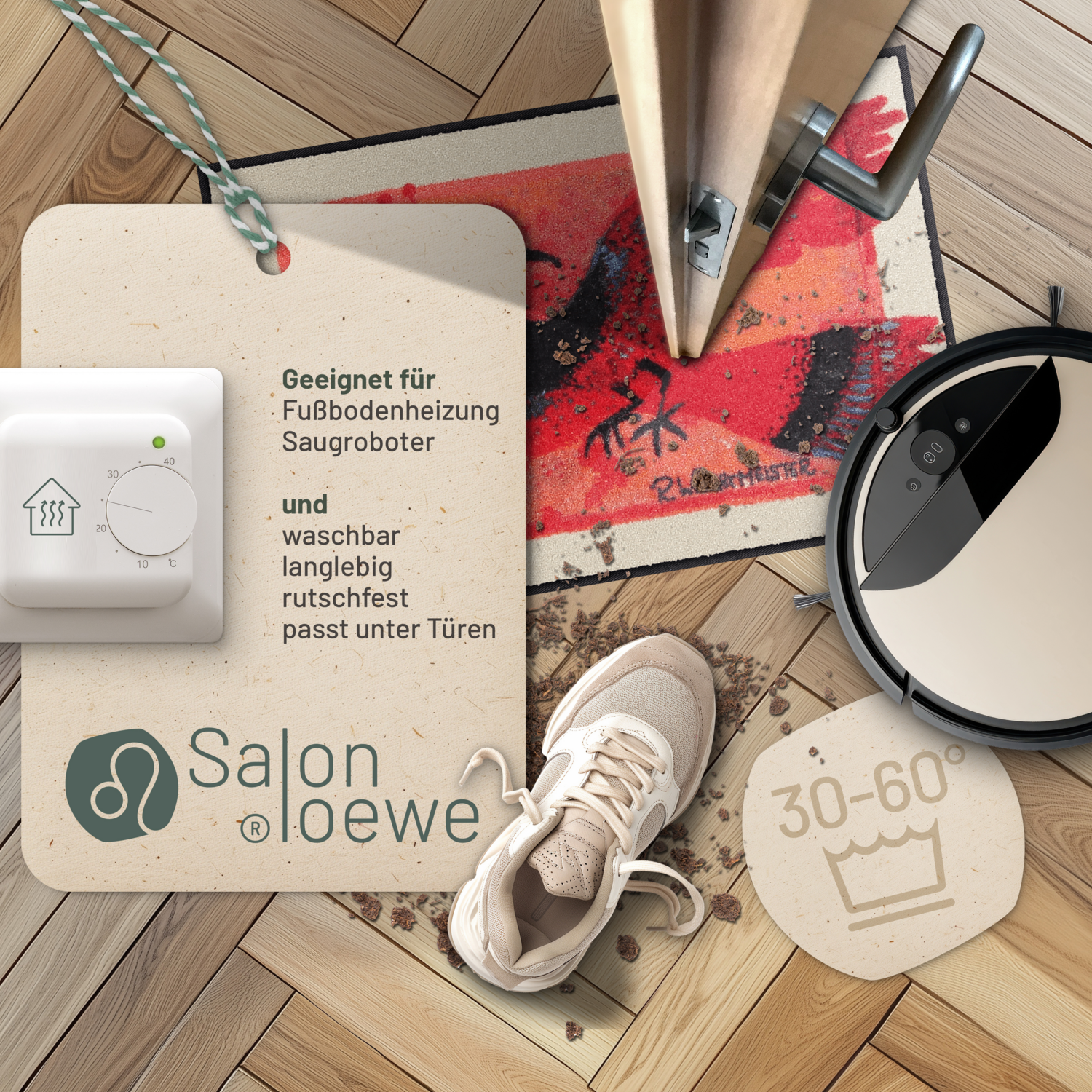 salonloewe-la-fenice-eingangsmatte-50-x-75-cm-pfauenmotiv-waschbar-und-trocknerg image 3