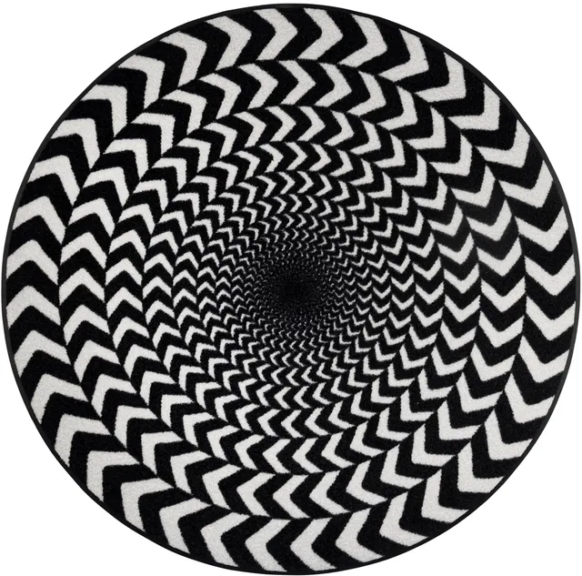 wash-dry-fu-matte-circle-of-illusion-115x115-cm-quadratisch-waschbar image 1